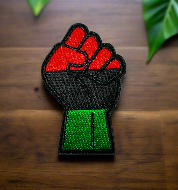 Pan African Power Iron on Patch