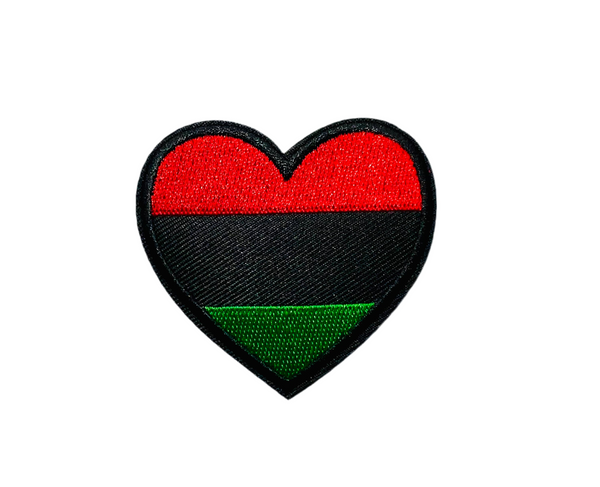 Pan African Love Iron on Patch