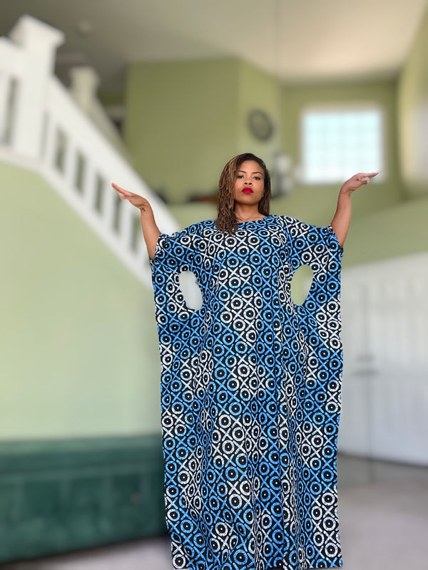 Isimi Keyhole Kaftan