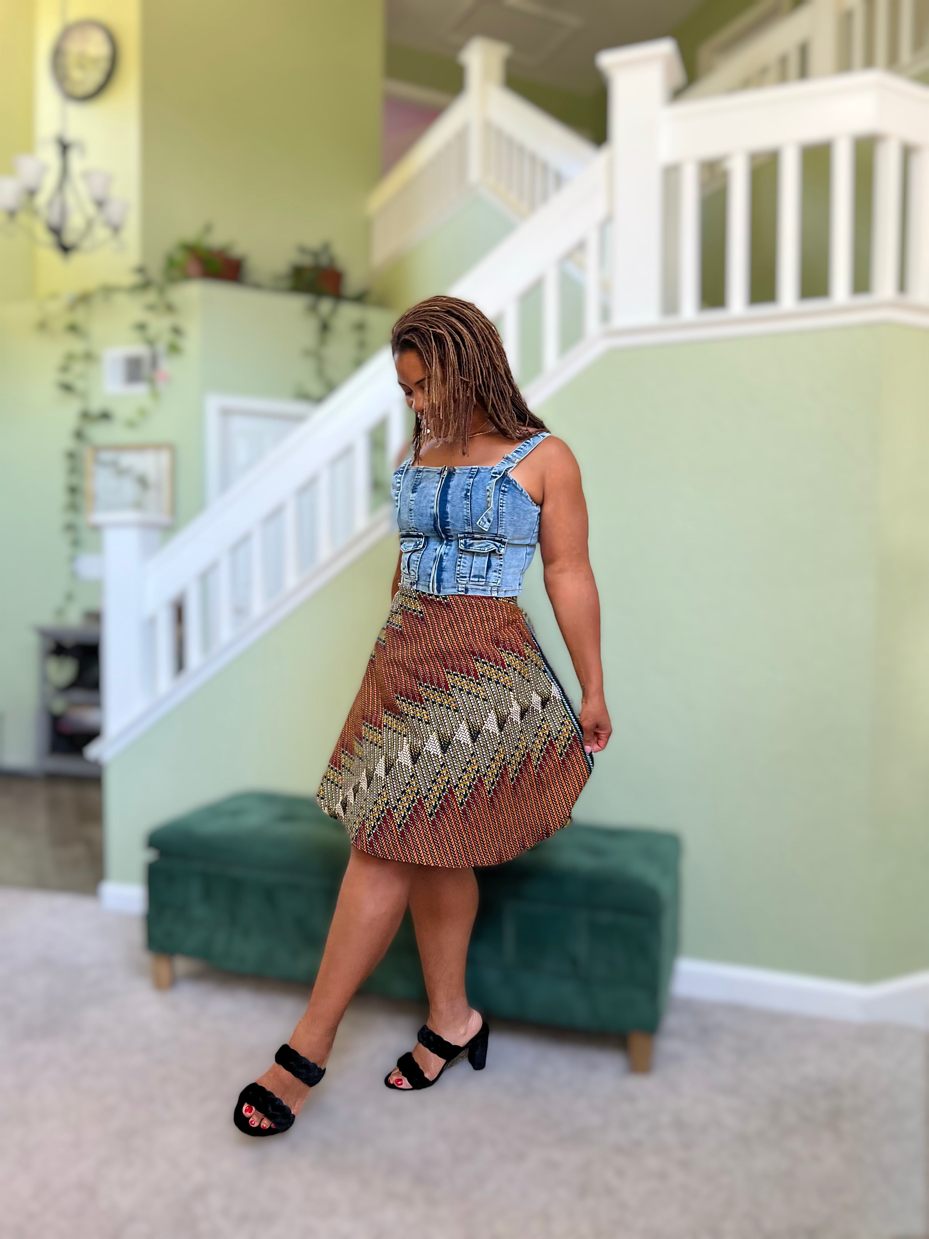 Classics Flounce Lappa’ - Wrappa’ – Lola's African Apparel