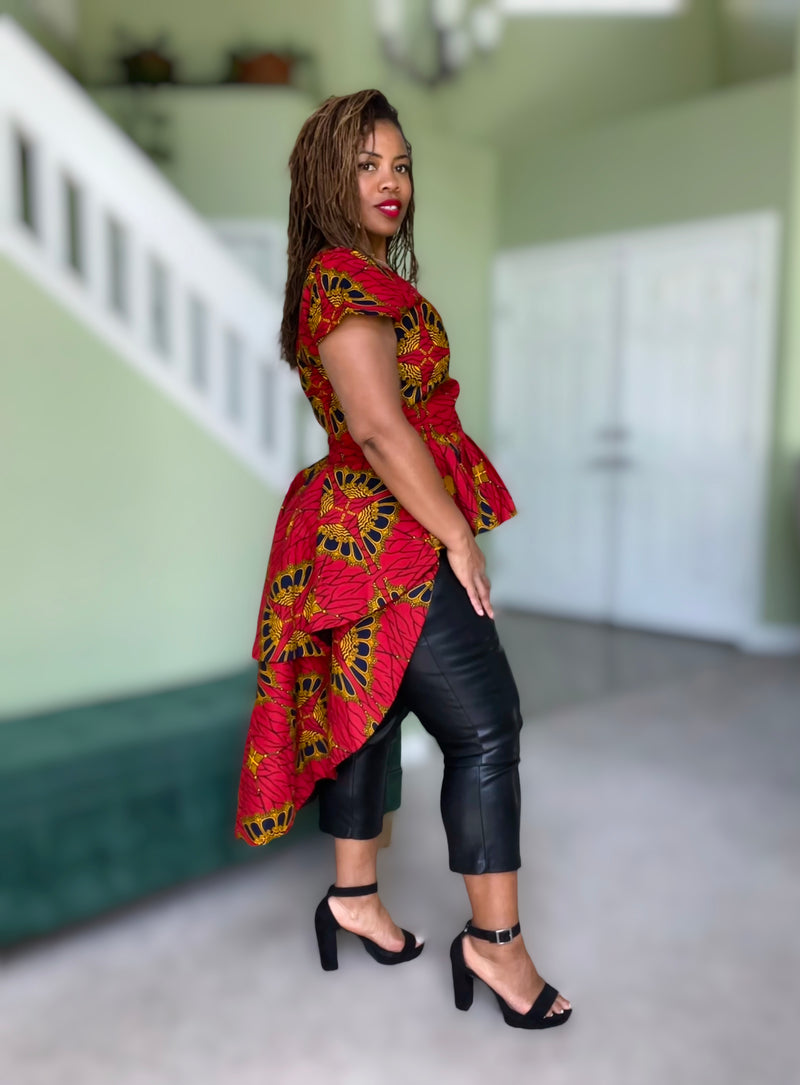 Adeola Peacock Blouse