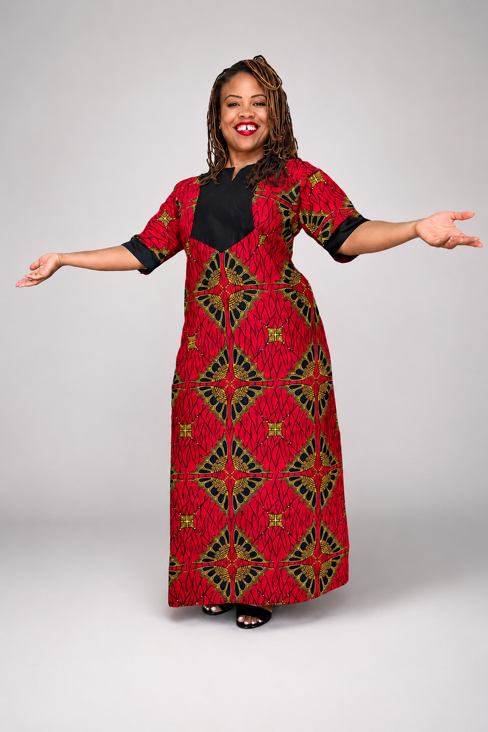 Adeola Empress Kaftan – Lola's African Apparel