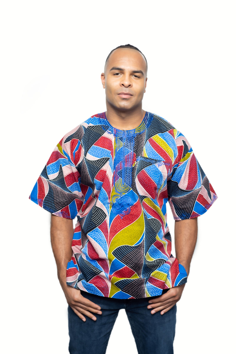 Deep Space Ankara Dashiki