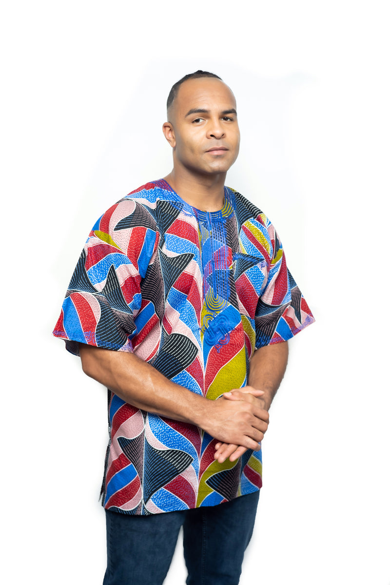 Deep Space Ankara Dashiki