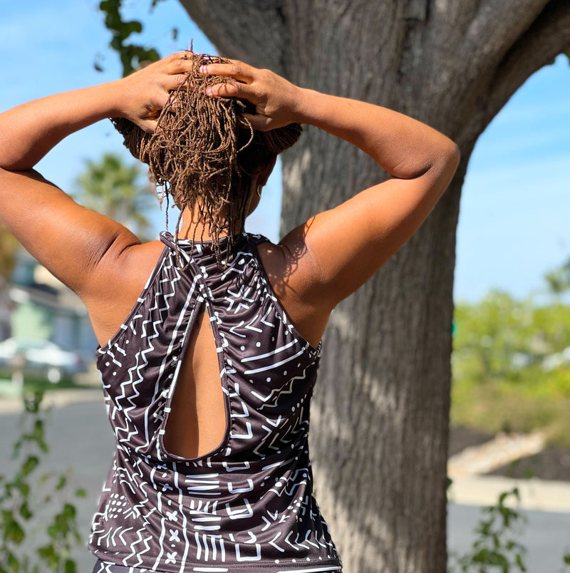 Mudcloth Yoga Tank