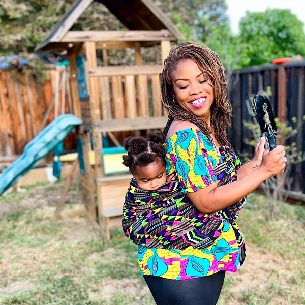 Back Carry Baby Wrap Carrier For Toddler Woven Wrap Moby Wrap On