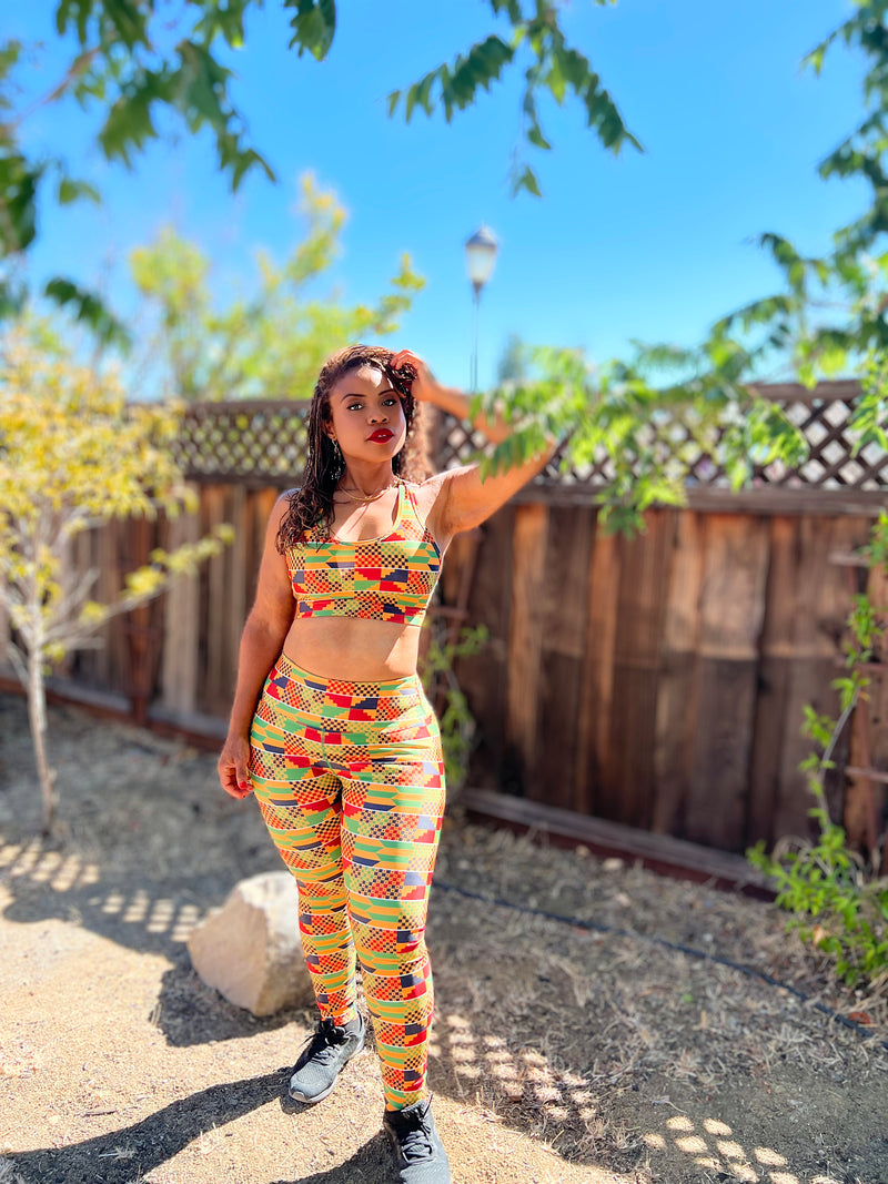 Kente Yoga Pants