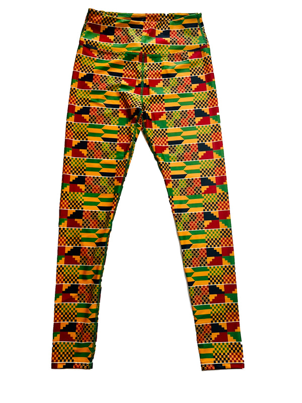 Kente Yoga Pants