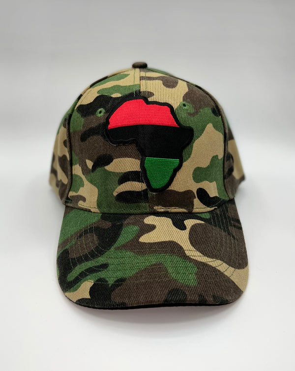 Pan-African Movement Camo Cap