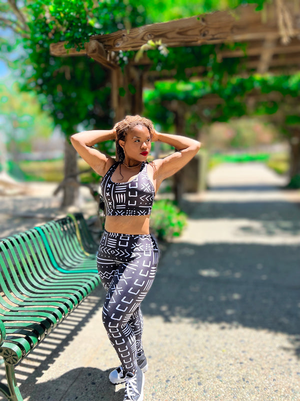 Mudcloth Yoga Pants