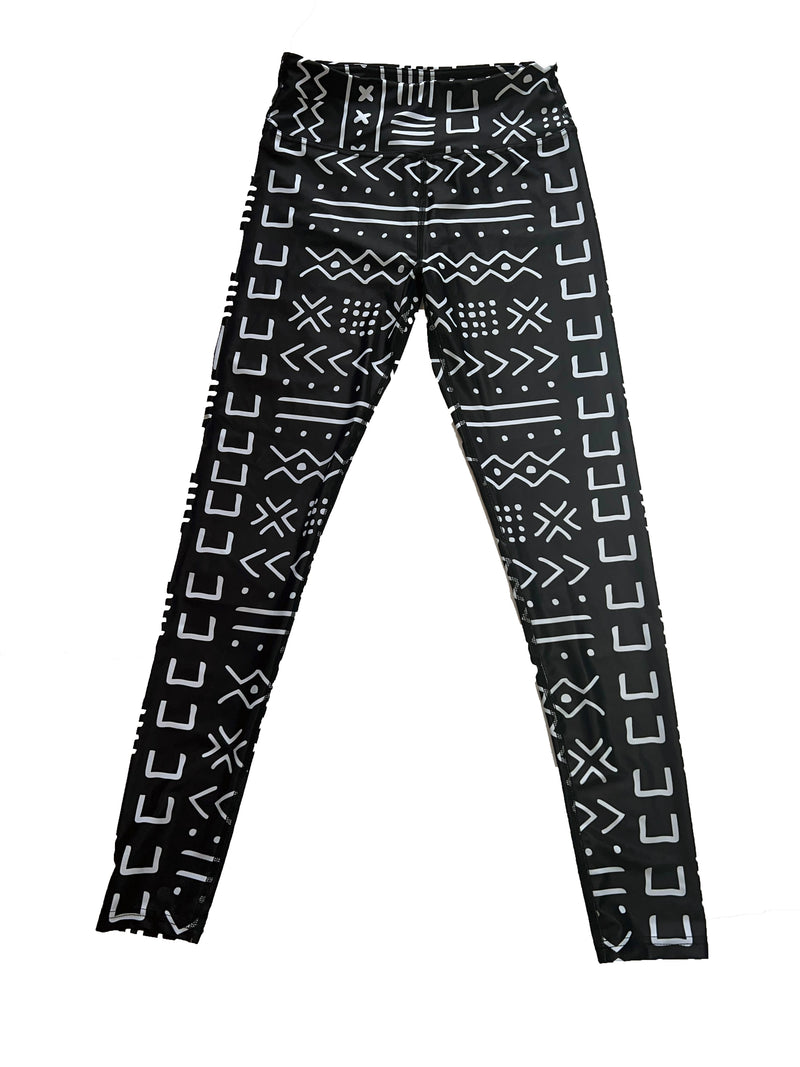 Mudcloth Yoga Pants