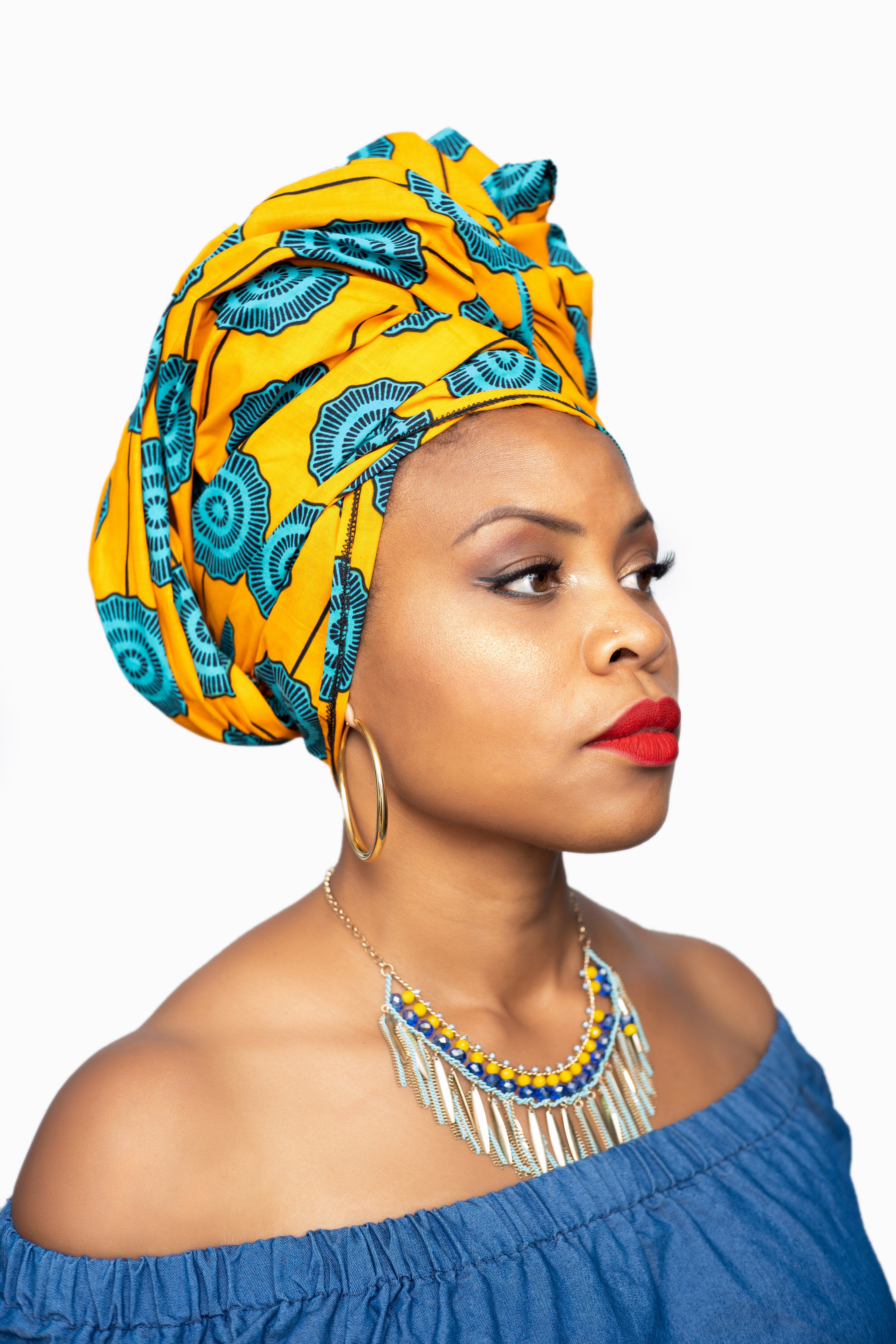 Nandi Head Wrap Lola's African Apparel