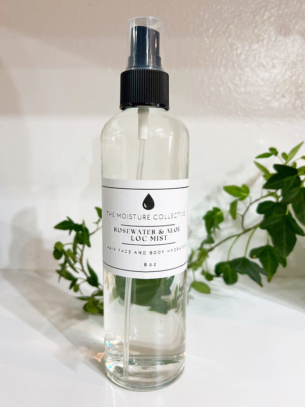 Rose water and Aloe Loc Mist 8oz