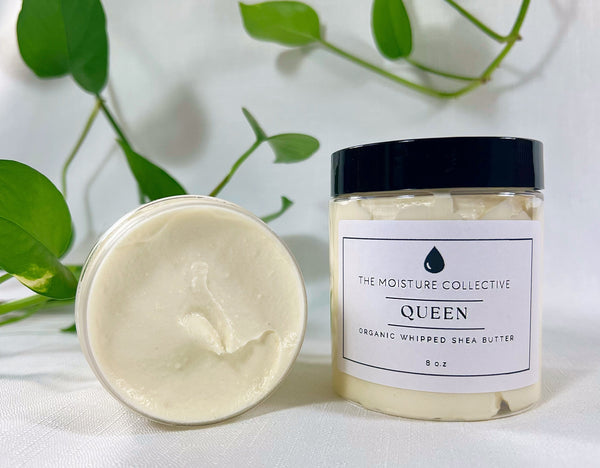 Queen Organic Whipped Shea Butter, 8oz