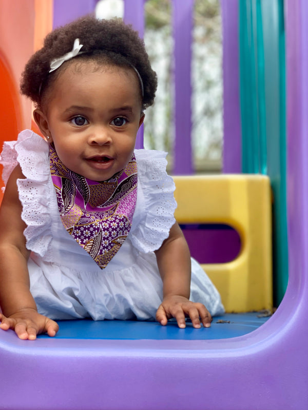 Purple Reign Bib