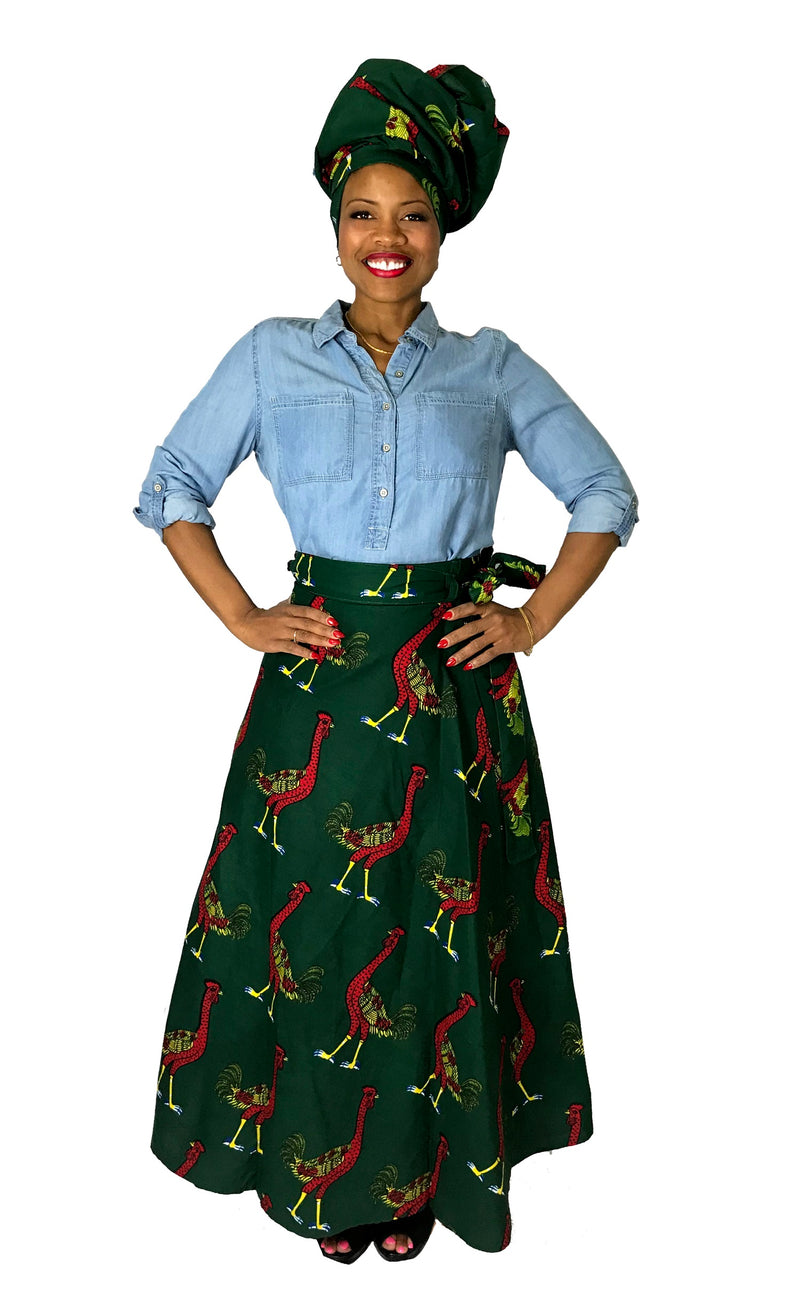Goose Wrap Skirt