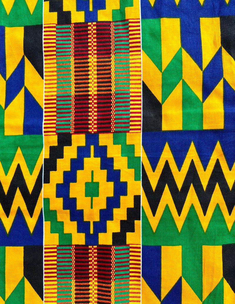 Red Kente Dashiki