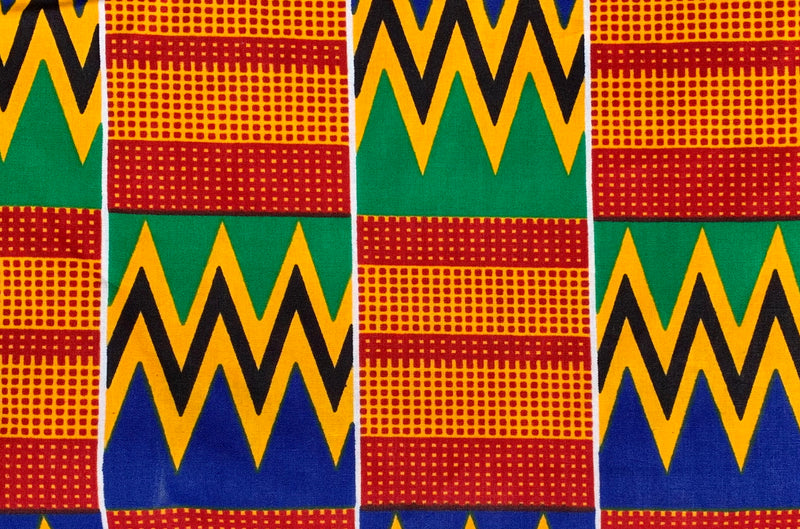 Red Kente Dashiki